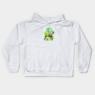 Summer Days Kids Hoodie